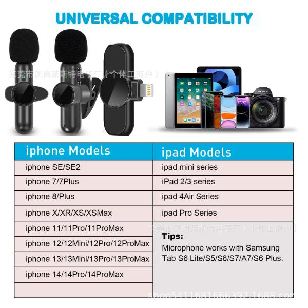 Professional wireless microphones for clear recording wherever you are