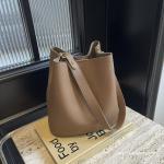 Casual Crossbody Bucket Bag with Two Large Wallets Stylish for Women