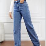Elegant Long Straight Women's Jeans