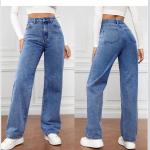 Elegant Long Straight Women's Jeans