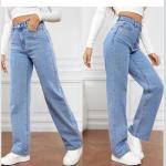 Elegant Long Straight Women's Jeans