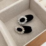 Velvet Diamond Square Hair Clip