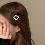 Velvet Diamond Square Hair Clip