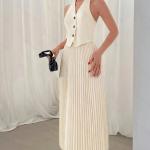 Sleeveless French-Style Dress