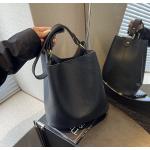 Casual Crossbody Bucket Bag with Two Large Wallets Stylish for Women
